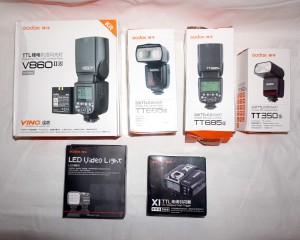 Свет Godox (TTL вспышки + сихронизатор) к Sony