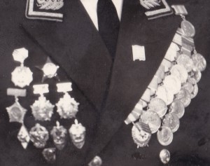 Генерал-майор. Знаки,награды. 1975-76 гг.