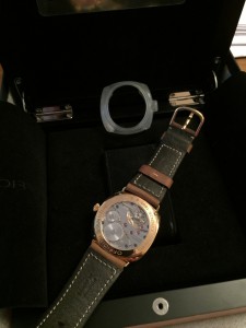 Золотые OFFICINE PANERAI HISTORIC RADIOMIR 45MM ROSE GOLD LI