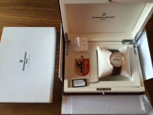 Золотые FREDERIQUE CONSTANT SLIM LINE AUTOMATIC GOLD 40MM FC