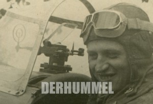 1941 год. Летчики Ленинградского фронта. Майор Гусев.