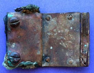 Пряжка с вензелем Екатерины II в отличном состоянии.