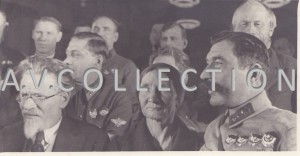 Калинин и Будённый среди делегатов Саратовской обл. 1935 г.