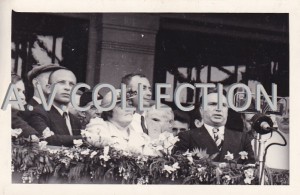 В.П.Чкалов,А.В.Беляков,Г.Ф.Байдуков,Н.С.Хрущов. Москва.1937