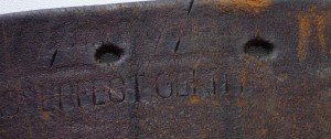 Нестандартный ремень обр 32 года офицерский