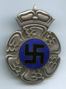 Знак Лётчика Финляндия ВВ2 финский пилот авиация Свастика