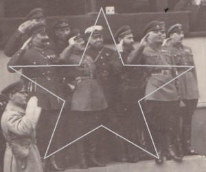 Первомайский парад в Москве. Прохождение пионеров. 1930 г.