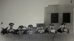 Маршалы Победы на трибуне Мавзолея (2)