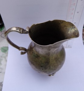 Молочник, серебро 18 век