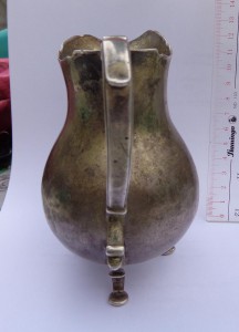Молочник, серебро 18 век