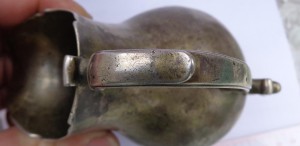Молочник, серебро 18 век