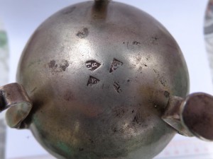 Молочник, серебро 18 век
