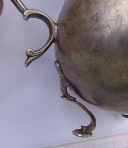Молочник, серебро 18 век