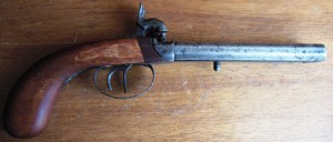 Пистолетик двухствольный