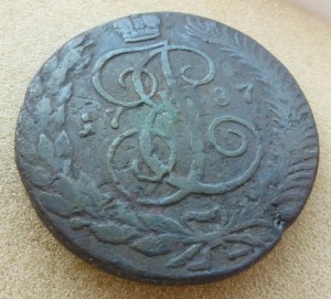5 коп. 1787 ТМ.