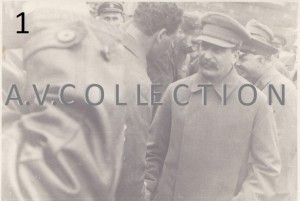 И.В.Сталин беседует с одним из экипажа "Челюскина". 1934 г.