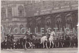 Парад Победы. Маршалы Г.К.Жуков и К.К.Рокоссовский.