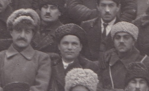 Орджоникидзе,Киров,Каганович с делегатами Азербайджана.