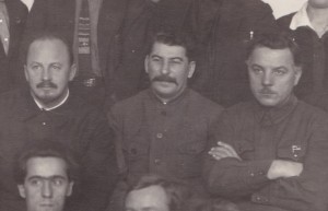 Сталин,Бухарин,Ворошилов. Москва,1927 год.