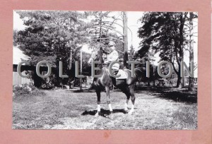 С.М.Будённый верхом на любимом коне "Софисте". Баковка.