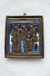 Кирик и Улита 3 эмали  5х5.5 см