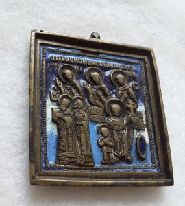 Кирик и Улита 3 эмали  5х5.5 см