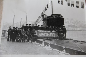 Архив фото командира подводной лодки.
