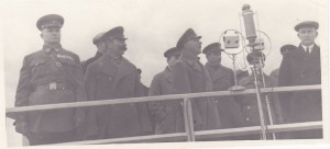 Ворошилов,Будённый на манёврах частей МВО. 1937 г. 5 фото.