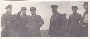 Ворошилов,Будённый на манёврах частей МВО. 1937 г. 5 фото.