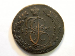 5 КОП. 1782 ГОД. КМ