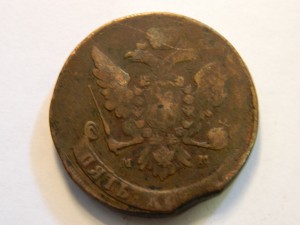 5  КОП. 1759 ГОД. ММ