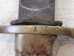 Солдатская драгунка без ножен. Клин 86 см.