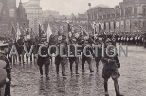 Колонна Войска Польского. Парад Победы. 1945 год.