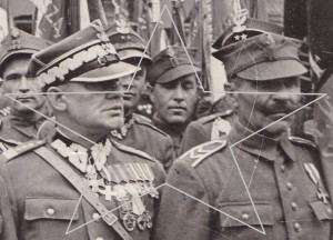 Группа генералов Войска Польского. Парад Победы. 1945 год.