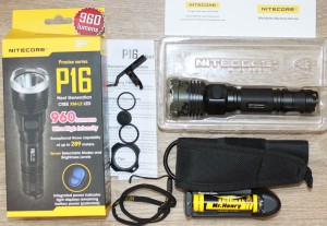 Продам такт. фонарь: NiteCore P16 с бонусом.