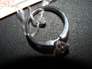 кольцо женское с брил. 1,16 карат