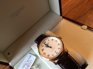 Золотые LONGINES MASTER COLLECTION AUTOMATIC ROSE GOLD 39MM