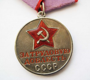 Трудовая доблесть № 70*** на документе