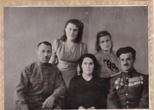 Два фото подполковника-артиллериста - кавалера боев.орденов.