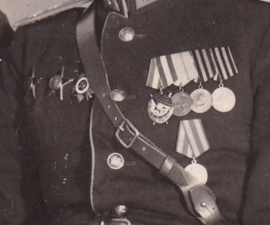 Лётчик,Герой Сов.Союза,полковник Ф.И.Шинкаренко.июнь 1949 г.