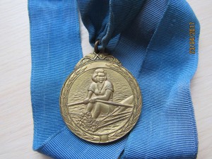 Золотая медаль чемпионки европы Бухарест 1955г акад. гребля