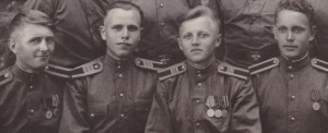 Курсанты-отличники ОВУ МВД. г.Орджоникидзе. 1947-1948 гг.