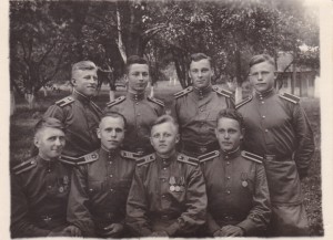 Курсанты-отличники ОВУ МВД. г.Орджоникидзе. 1947-1948 гг.
