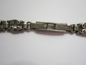 КЛАССНЫЙ браслет для часов 875 пробы