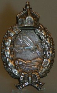 Редкий знак Пилота ПМВ Нойзильбер - Гос вручение