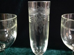 5 фужеров красивых