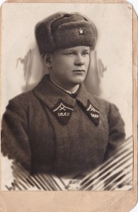 Курсант-артиллерист 1 МАУ. Март 1941 года.