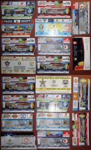 Футбольные билеты.