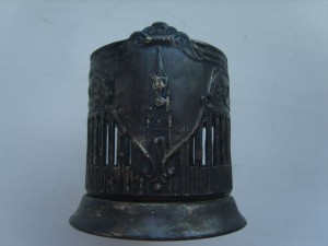 Подстаканник Кремль.Кольчугинскийз-д.мельх.