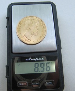 20 крон Швеция 1899 год не частая